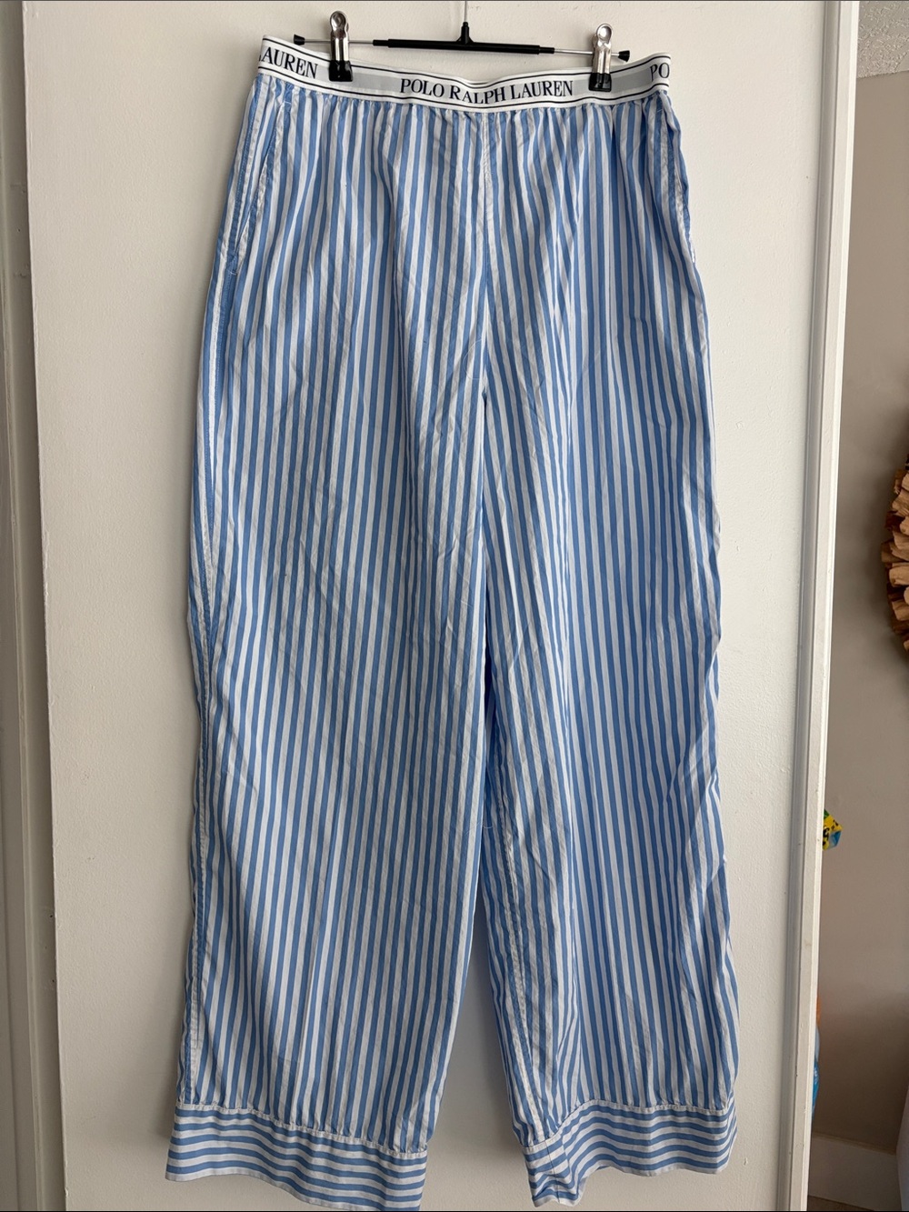 Polo by Ralph Lauren Blue & White Stripe Kids Lounge Pants -NWOT